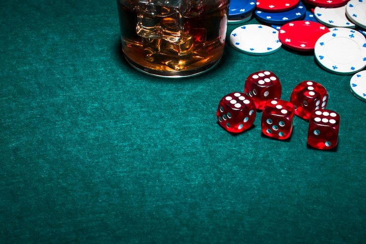 Tim markas234 di studio siaran live casino dengan peralatan multi-kamera profesional